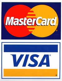 master and visa card